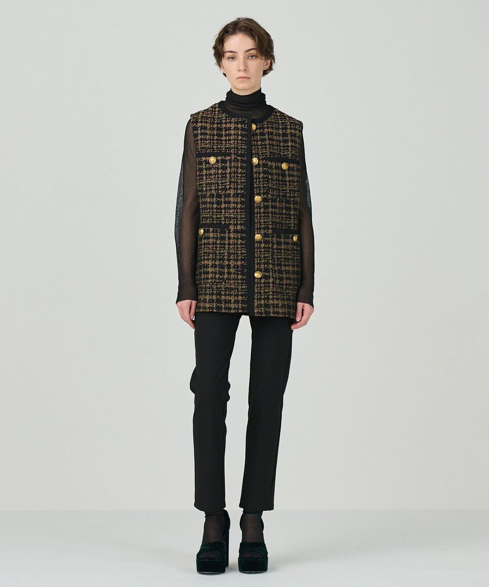 GRACE CONTINENTAL 裏起毛2WAYstスリムパンツ