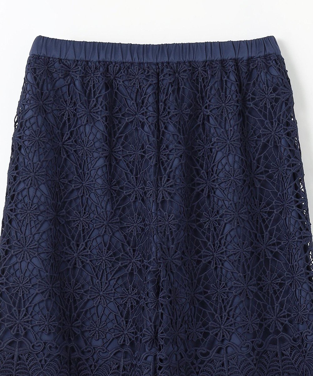 GRACE CONTINENTAL レースストレートパンツ 