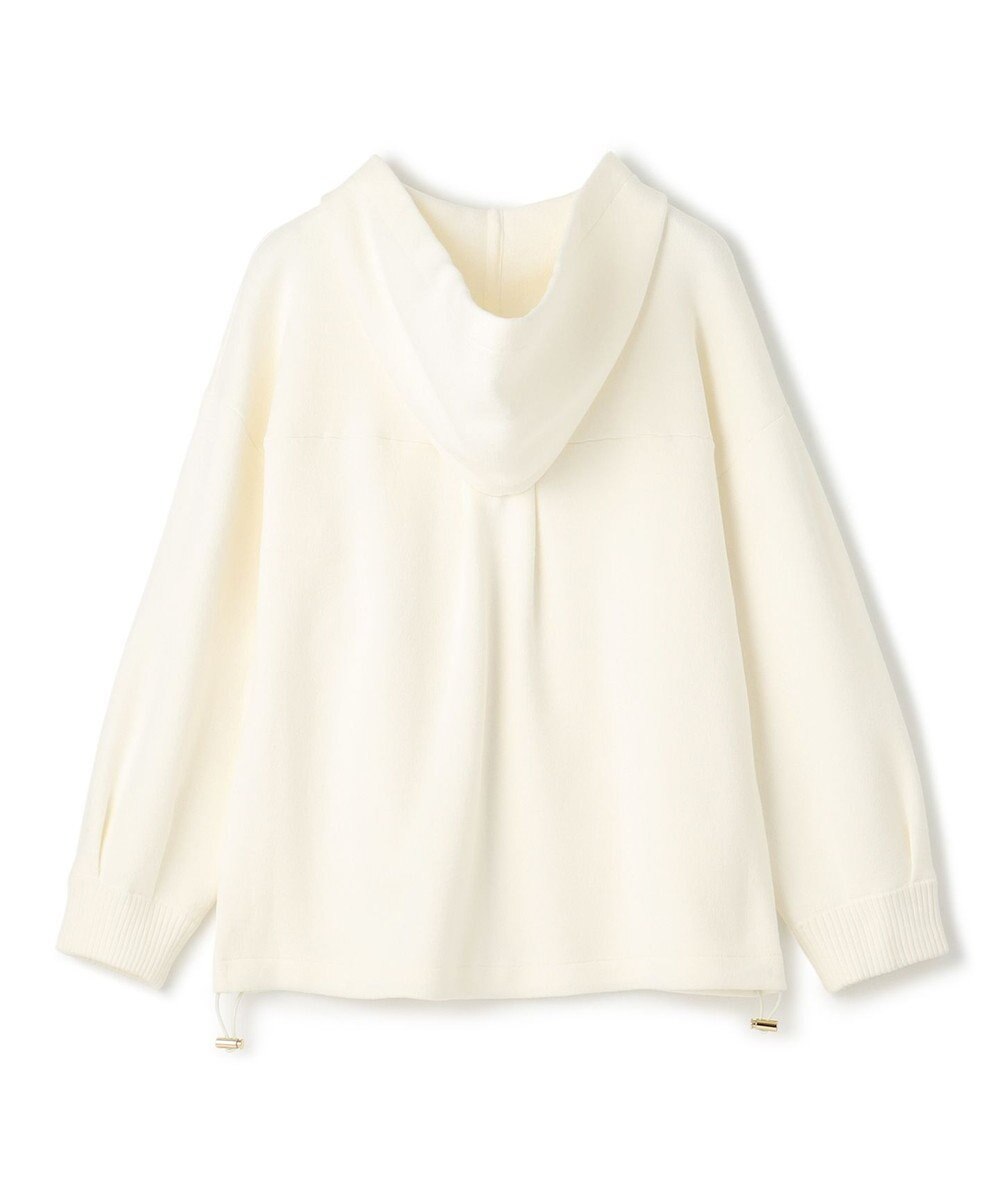 GRACE CONTINENTAL ロゴ刺繍ニットパーカー 