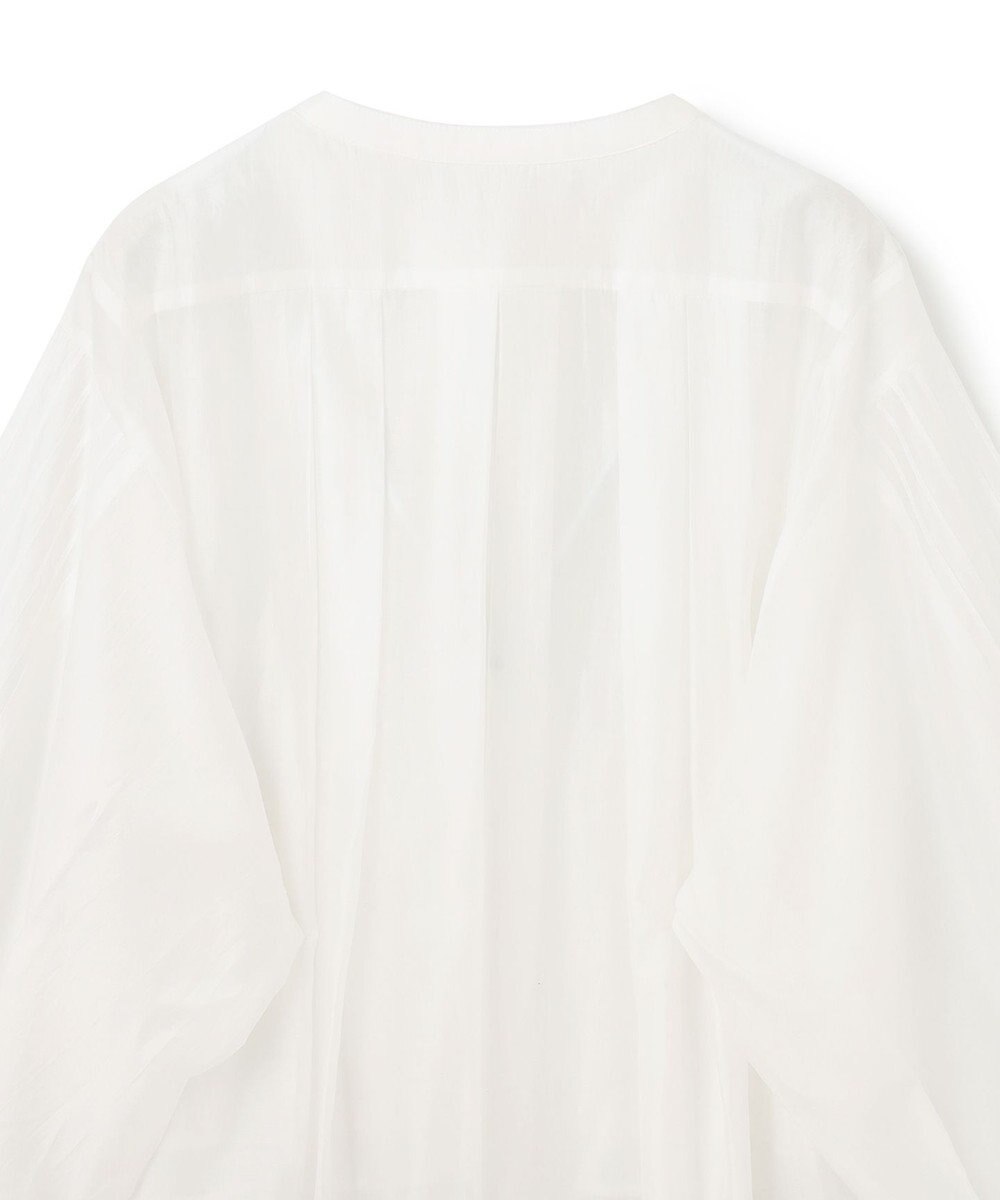 GRACE CONTINENTAL ピンタックショートブラウス 