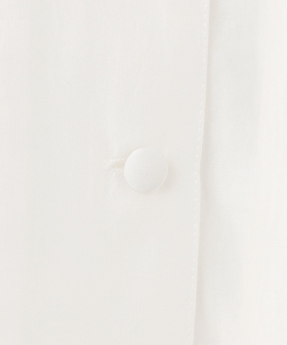 GRACE CONTINENTAL ピンタックショートブラウス 