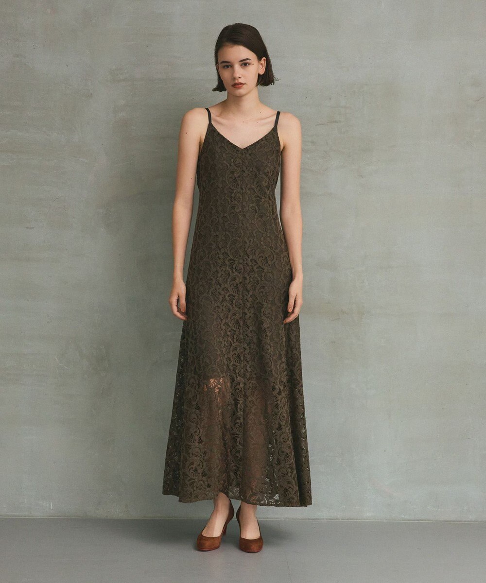 GRACE CONTINENTAL レースキャミドレス 