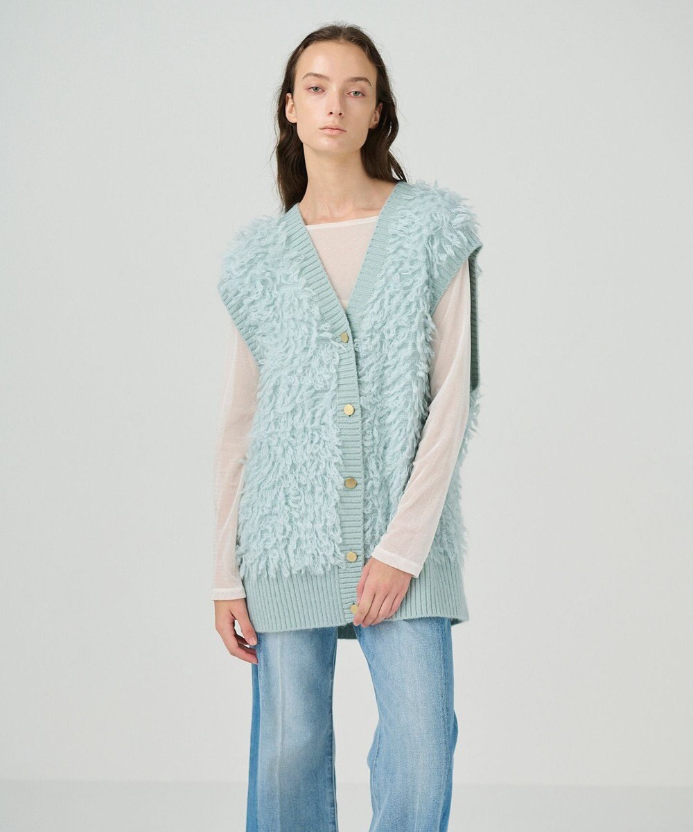 GRACE CONTINENTAL ループニットベスト