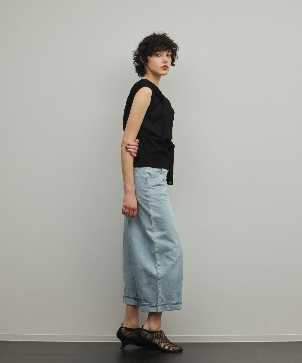 GRACE CONTINENTAL レイヤードニットトップ 