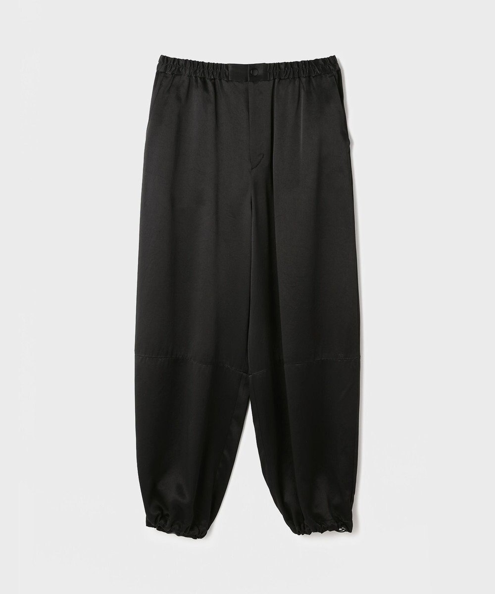 GRACE CONTINENTAL マットサテンバレルパンツ 