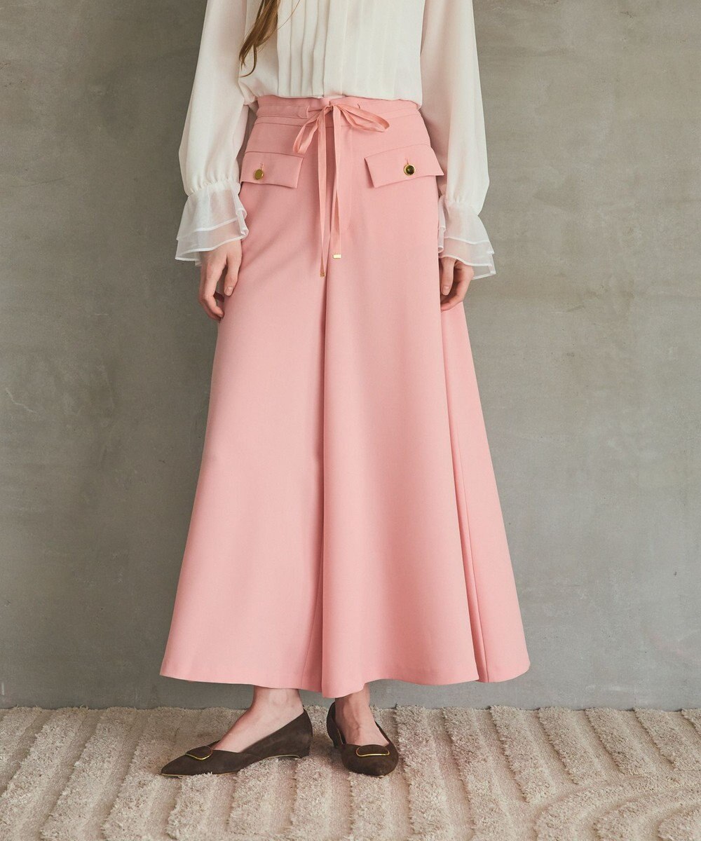 GRACE CONTINENTAL ワイドフレアパンツ 