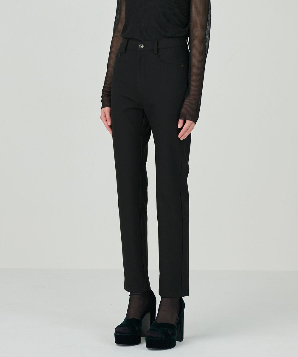 GRACE CONTINENTAL 裏起毛2WAYstスリムパンツ 