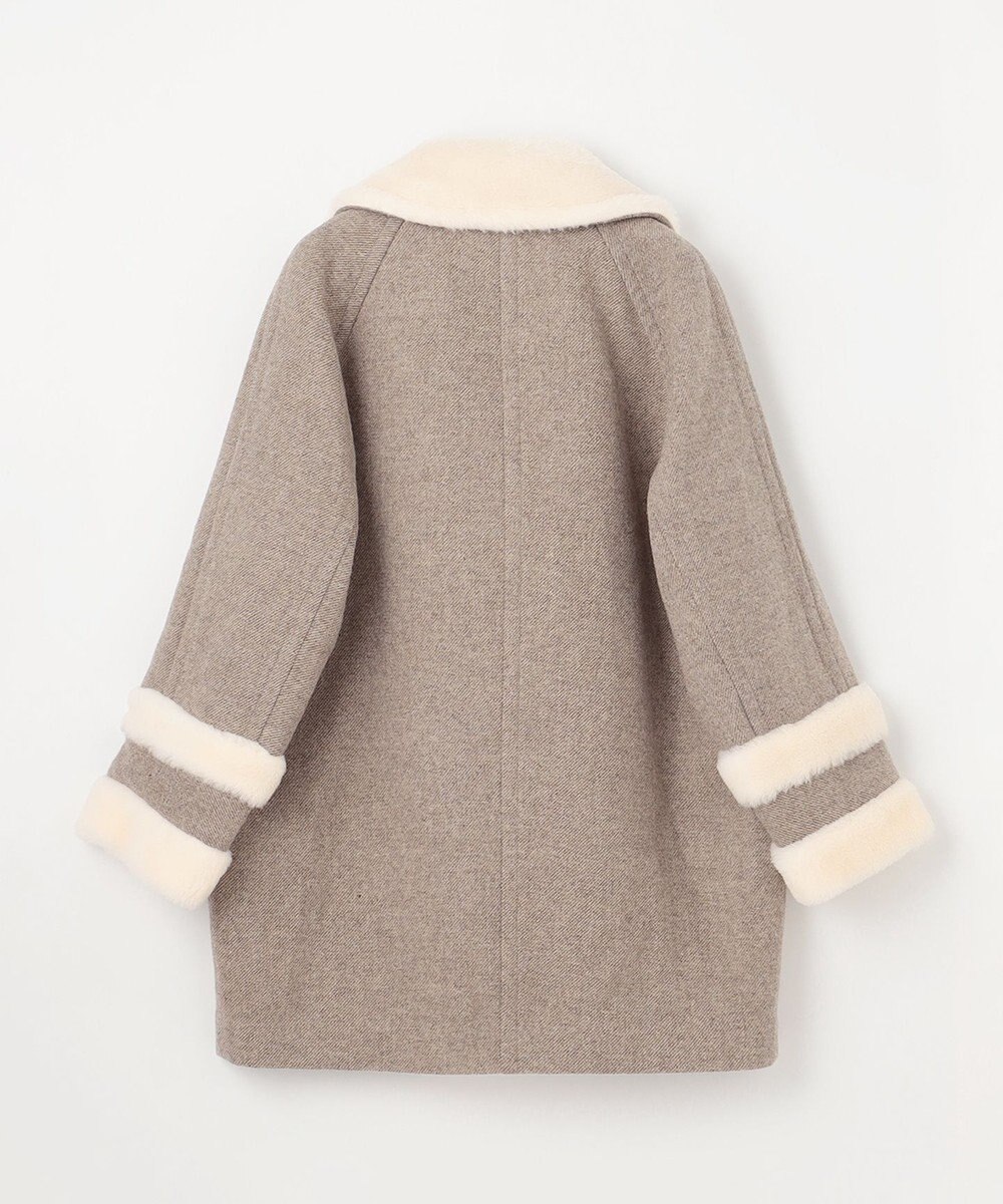 GRACE CONTINENTAL ボアカラーPコート 