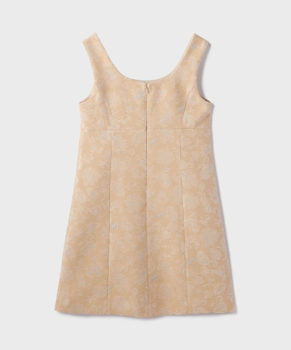 GRACE CONTINENTAL サラサジャガードミニワンピース 