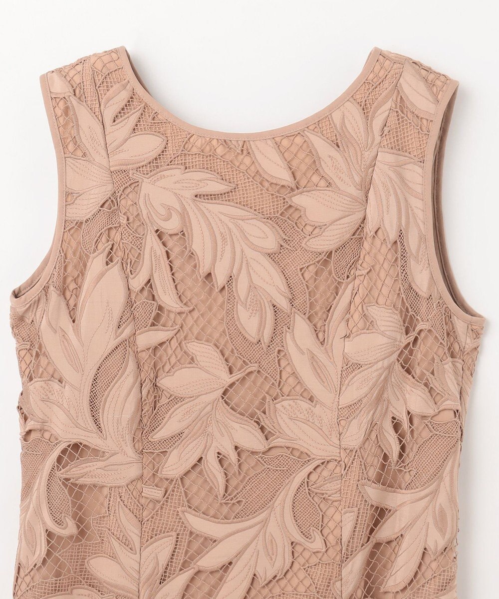 GRACE CONTINENTAL ケミカルリーフドレス 