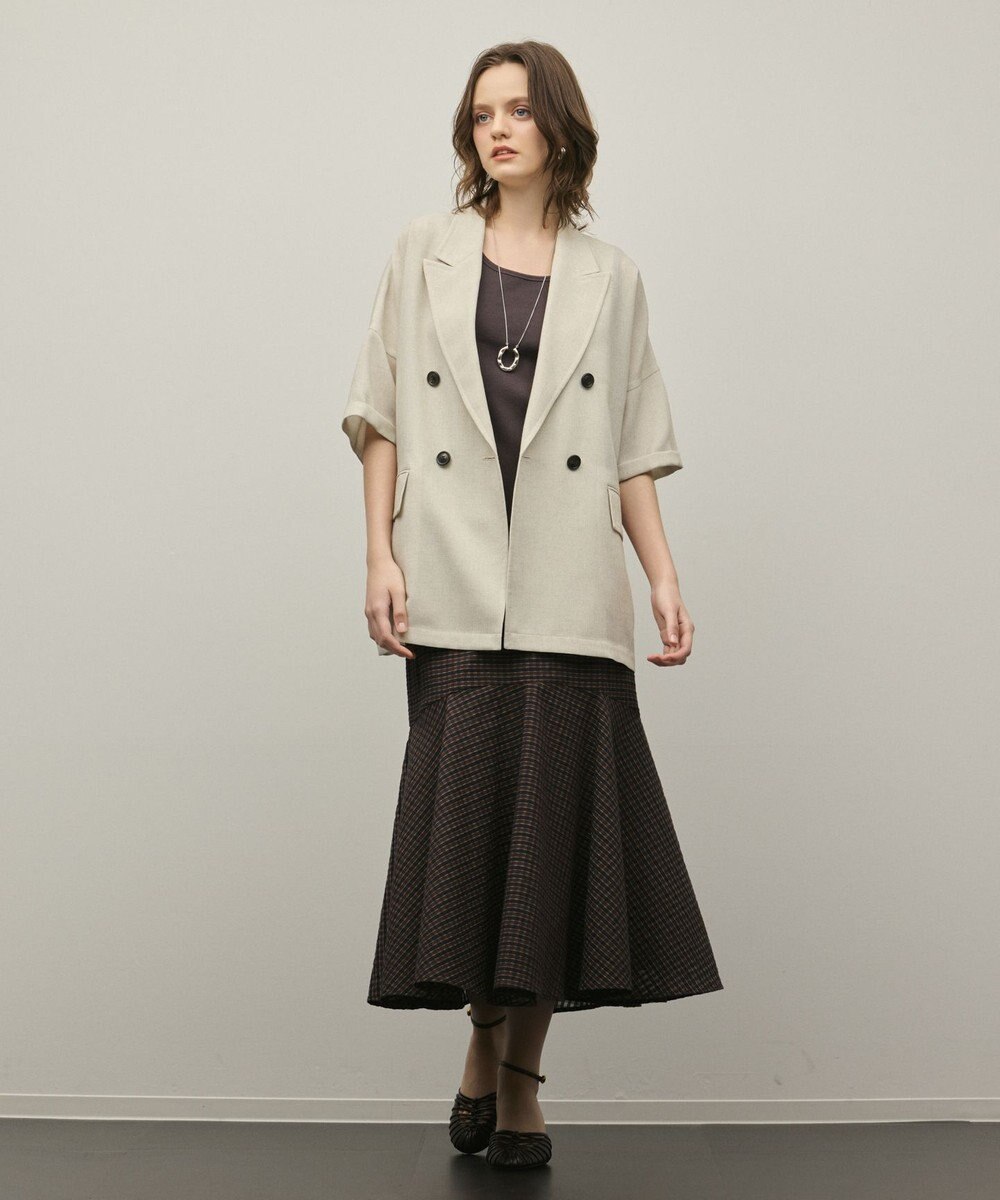 GRACE CONTINENTAL ドルマンテーラードジャケット 