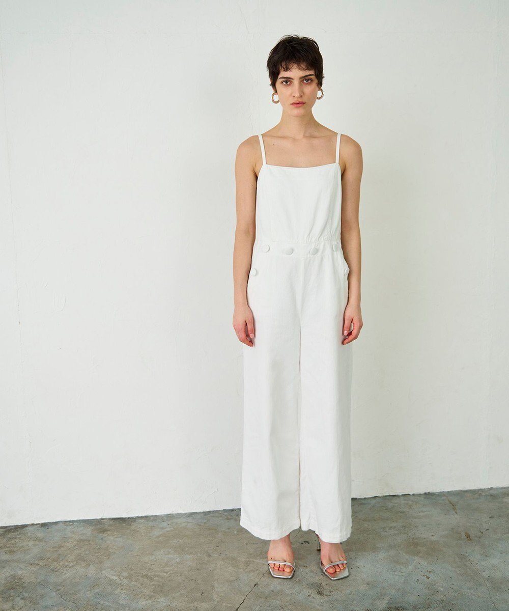 GRACE CONTINENTAL デニムサロペット