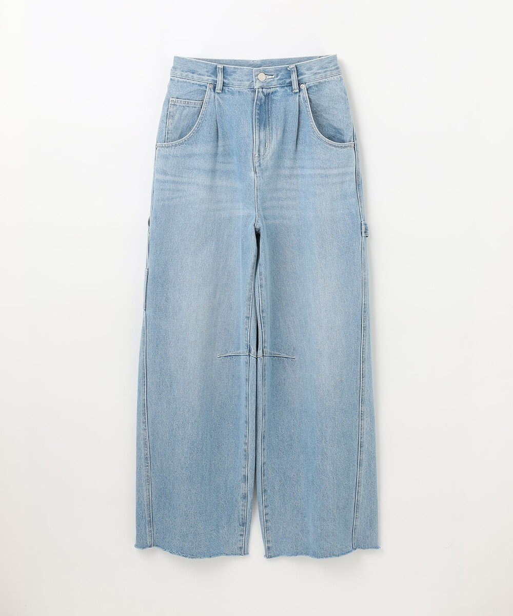 GRACE CONTINENTAL ペインターデニムパンツ 