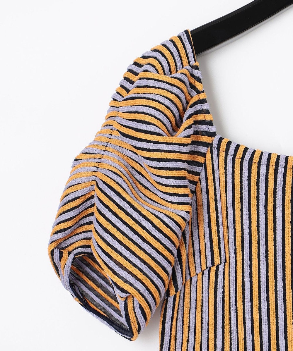 シアーリップルカットワンピース, マルチ, 36