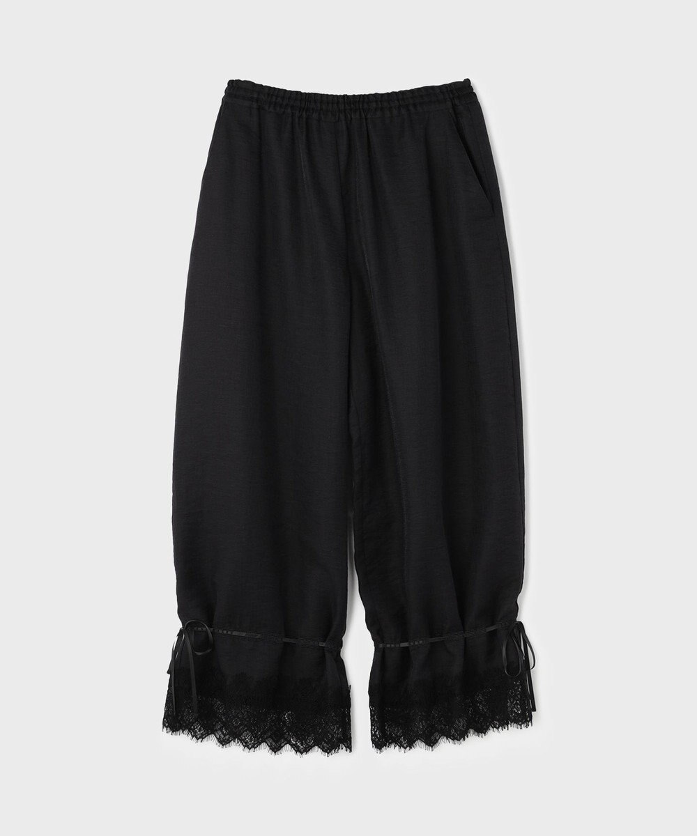 GRACE CONTINENTAL ドロストクロップドパンツ 