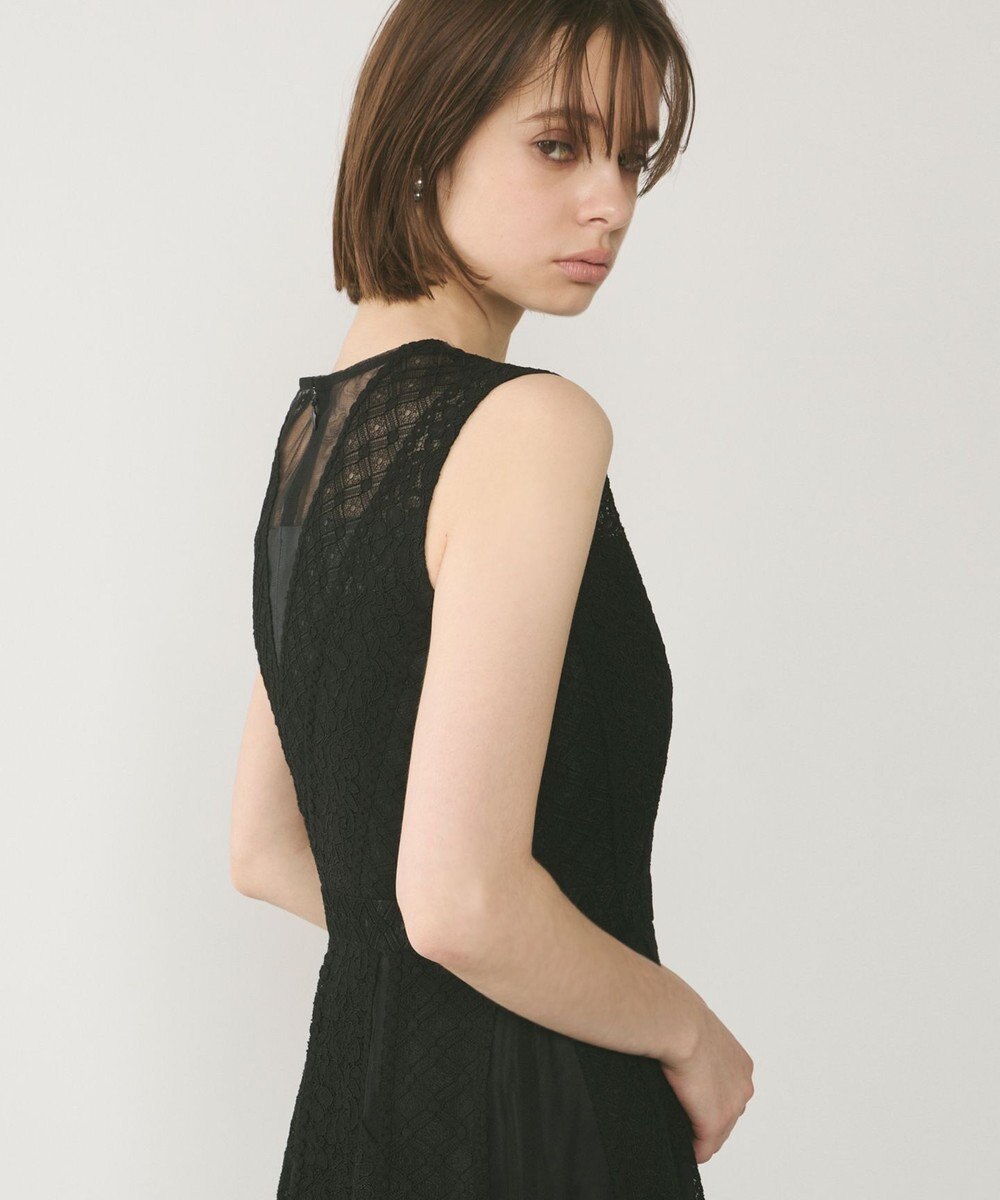 GRACE CONTINENTAL レースパッチワークドレス 