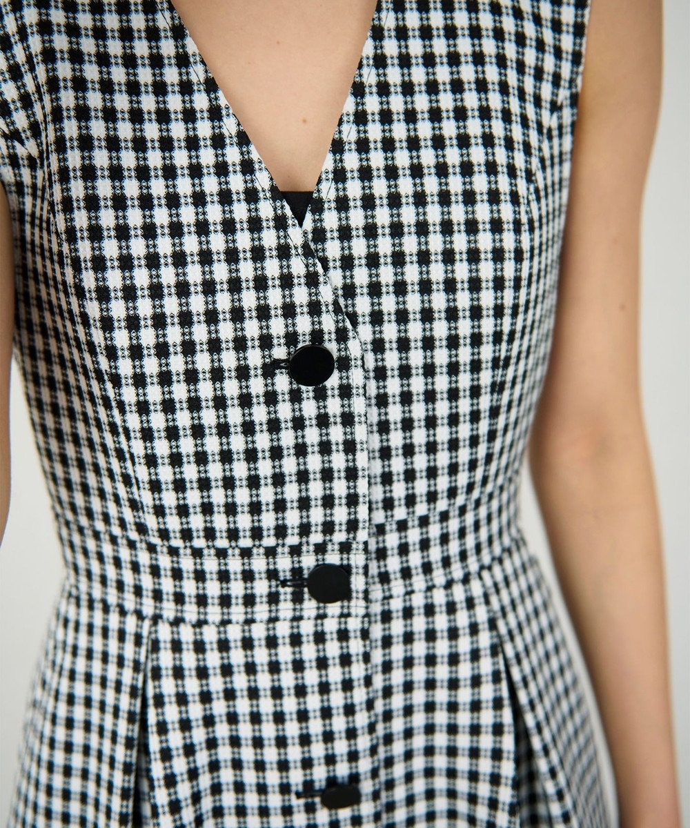GRACE CONTINENTAL チェックジャンパースカート