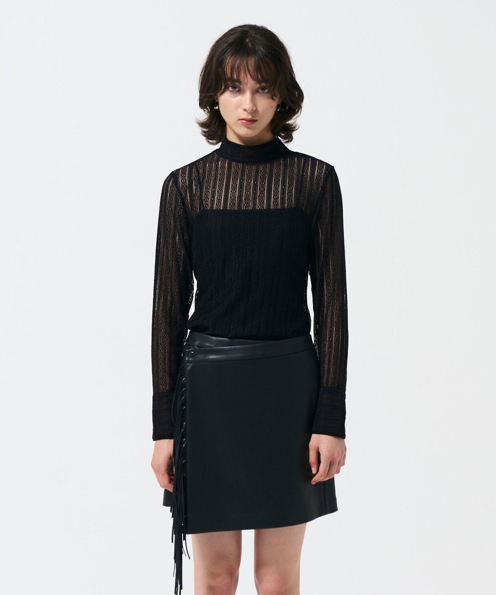 GRACE CONTINENTAL ストレッチレーストップ