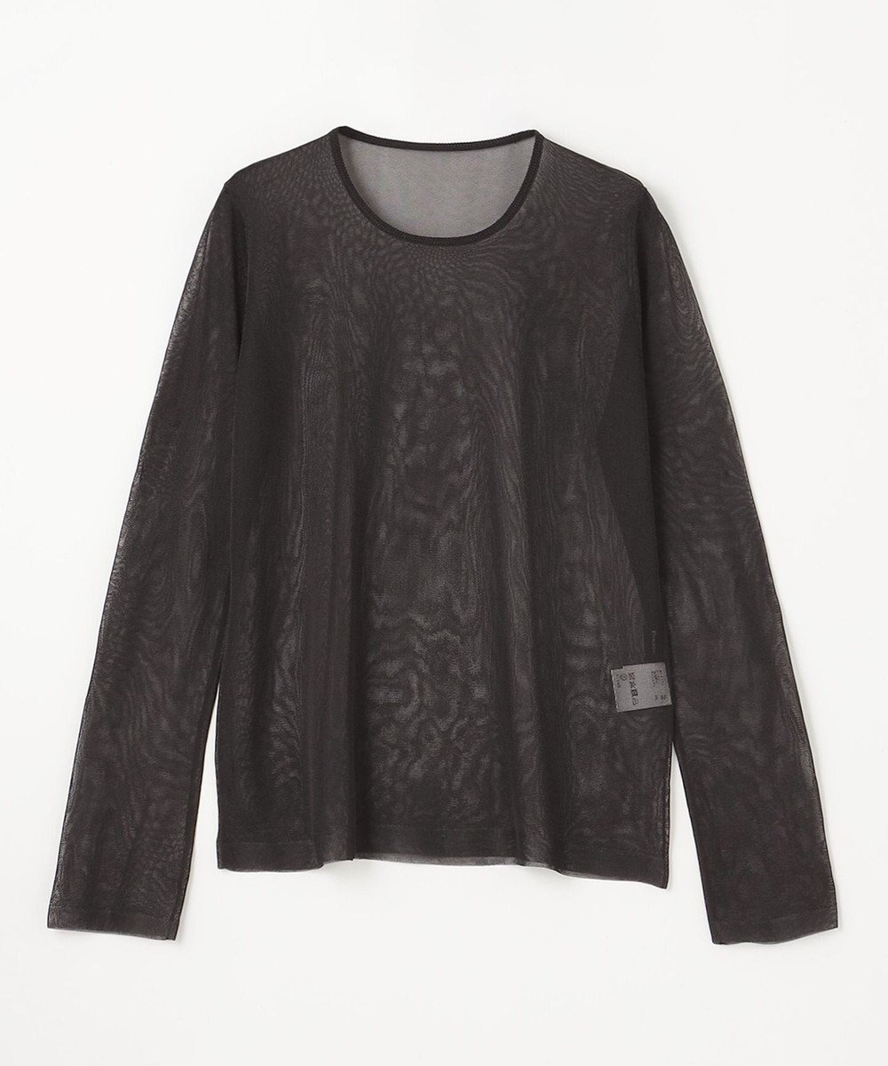 GRACE CONTINENTAL シアークルーニットトップ 