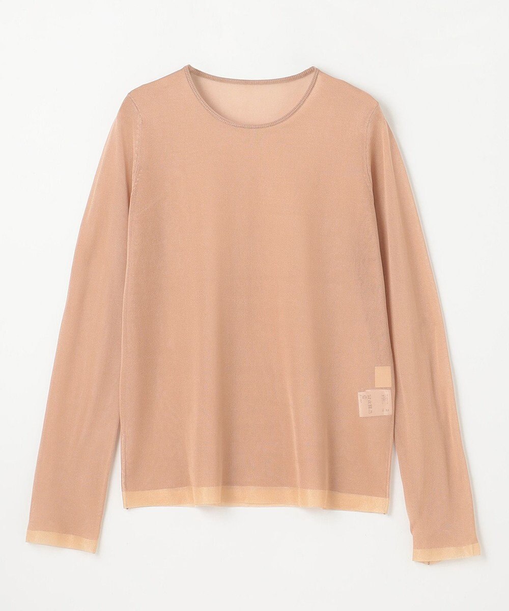 GRACE CONTINENTAL シアークルーニットトップ 