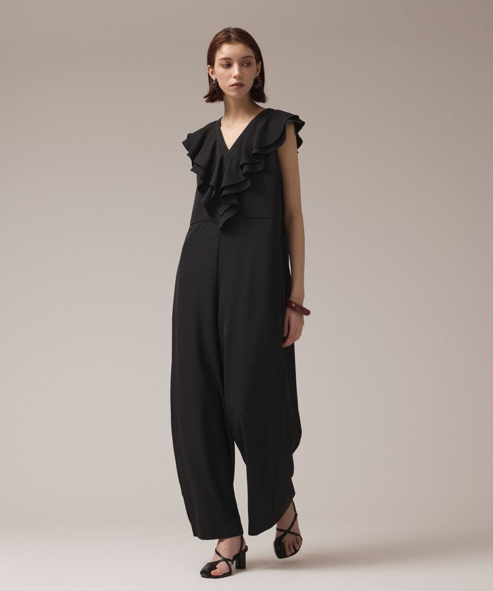 美品 グレースコンチネンタル オールインワン サロペット レディース SIZE 38 (M) GRACE CONTINENTAL 中古 バイカラーサロペット / GRACE CONTINENTAL | GRACE CONTINENTAL