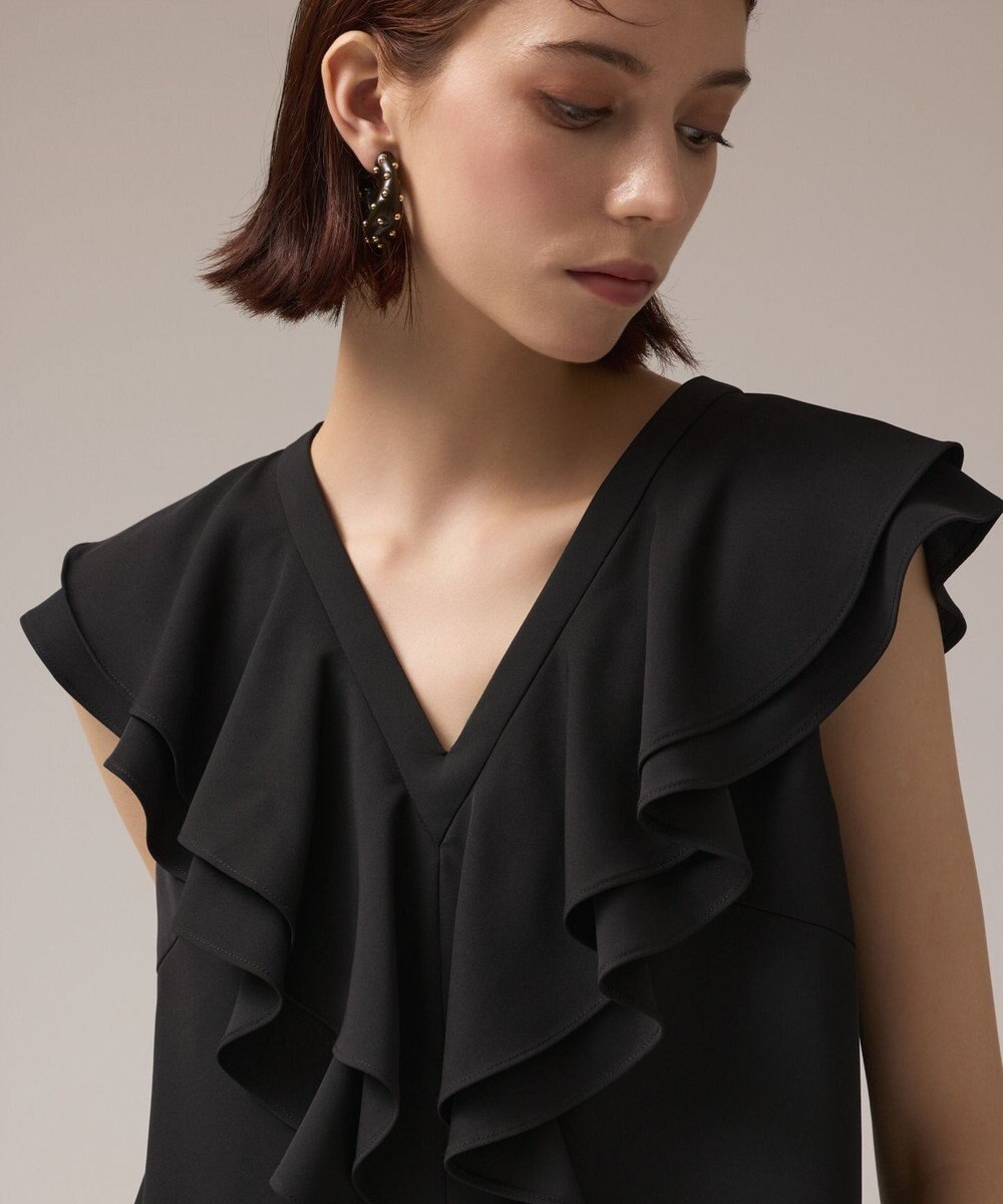 GRACE CONTINENTAL フリルサロペット 