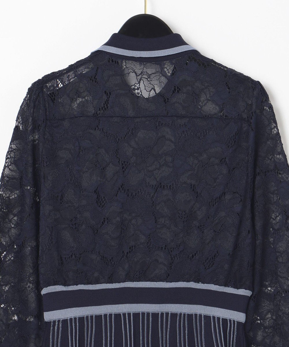 レース切替ニットワンピース Grace Continental Grace Continental グレースコンチネンタル 通販