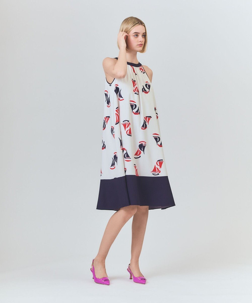 GRACE CONTINENTAL マリンホルタードレス