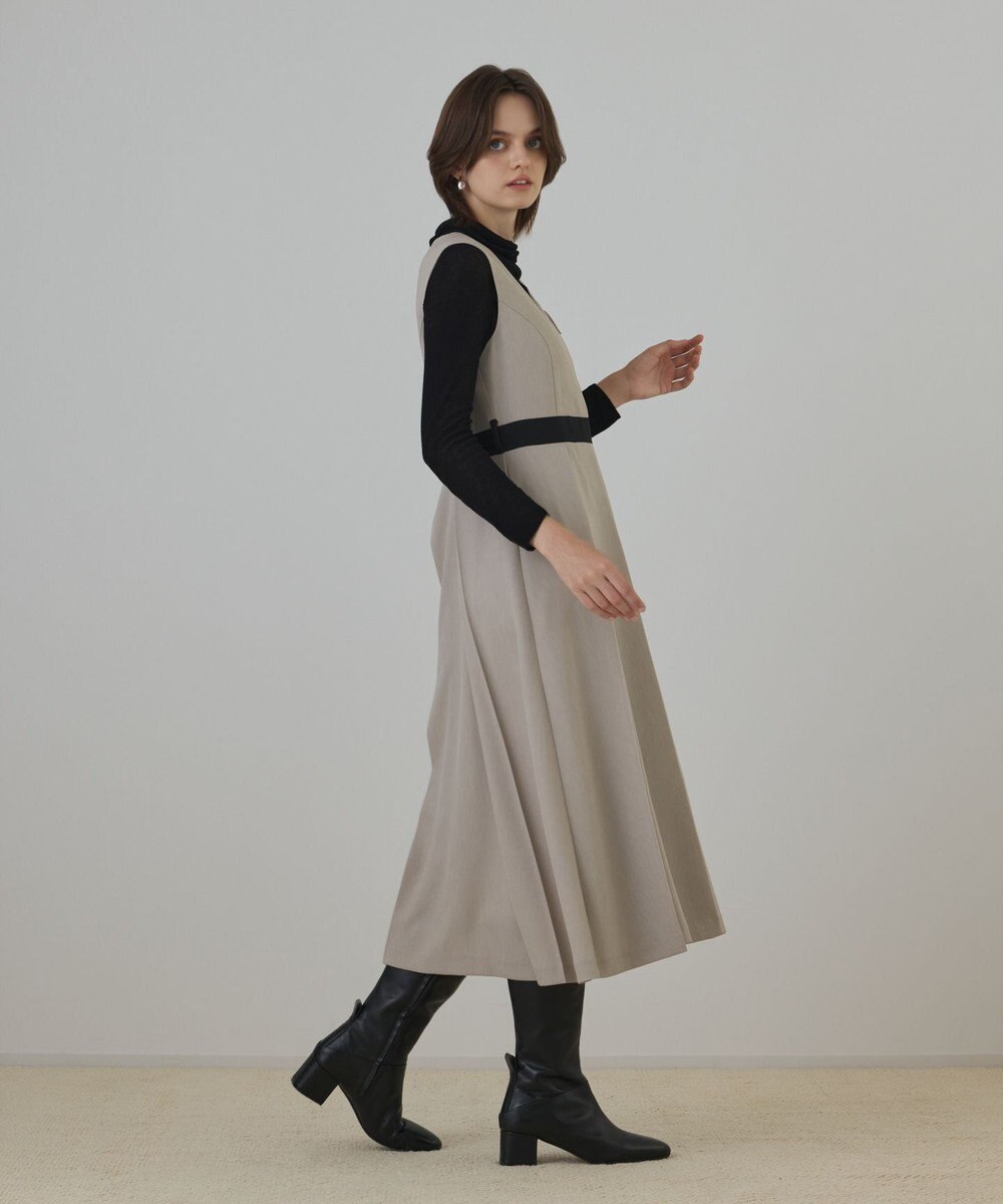 GRACE CONTINENTAL プリーツジャンパースカート 