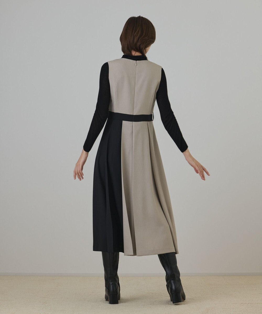 GRACE CONTINENTAL プリーツジャンパースカート 