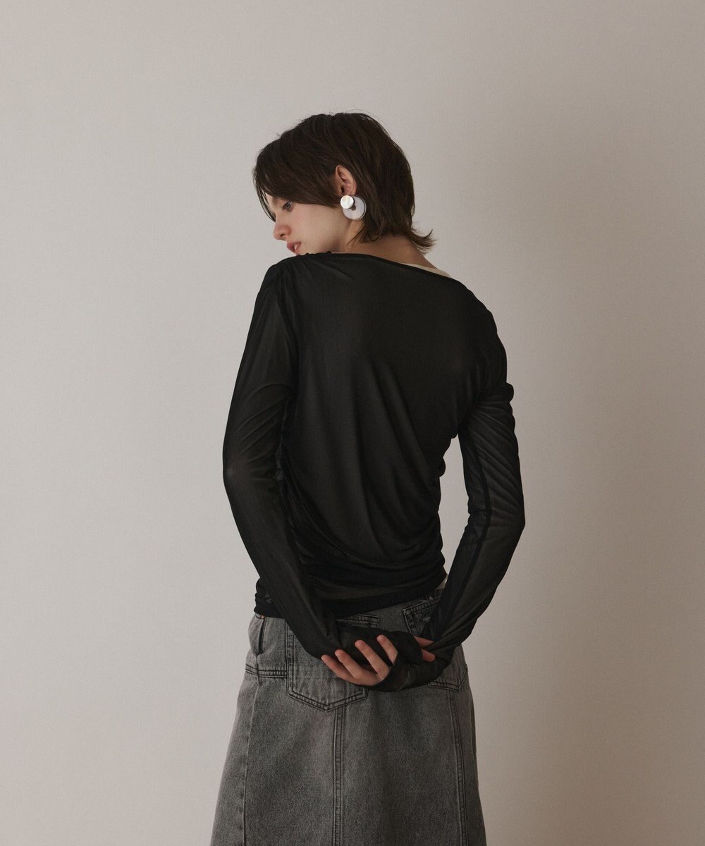 GRACE CONTINENTAL レイヤードカットトップ 