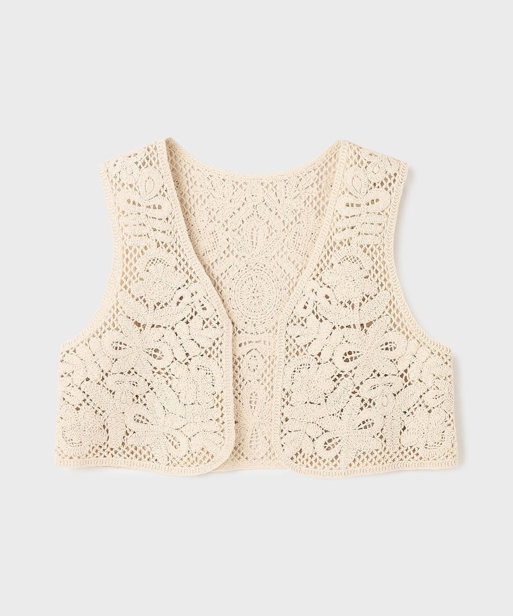 GRACE CONTINENTAL メッシュembジレ