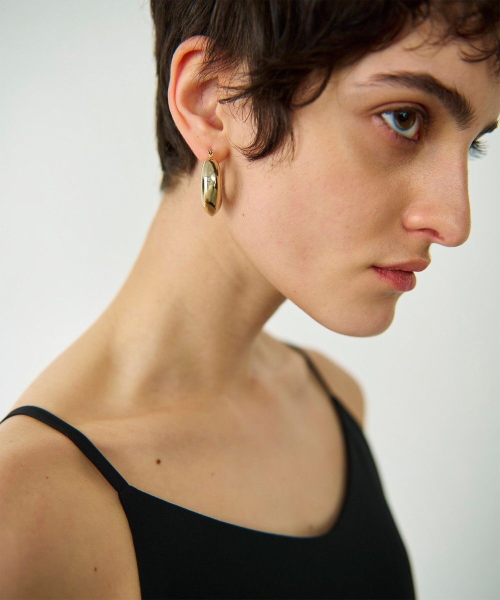 GRACE CONTINENTAL ボリュームフープピアス 