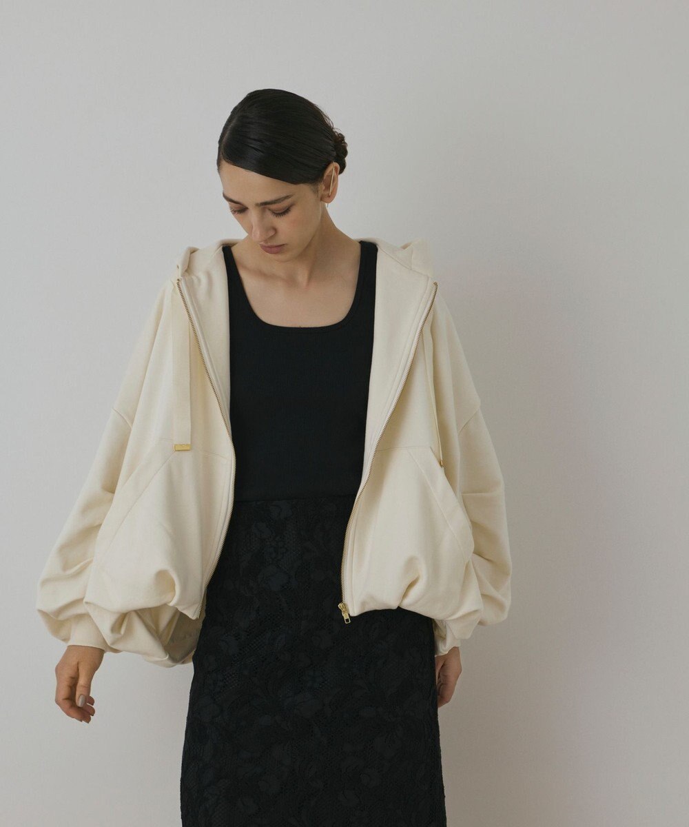 GRACE CONTINENTAL バル－ン裏毛パ－カ－ 