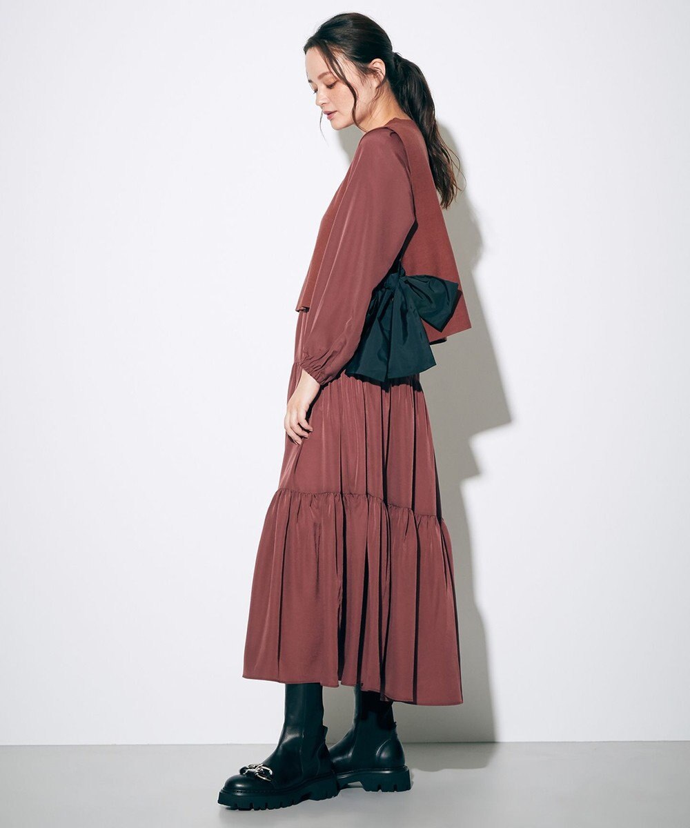 レイヤードニットベストワンピース Grace Continental Grace Continental グレースコンチネンタル 通販 レイヤードニットベストワンピース Grace Continental Grace Continental グレースコンチネンタル 通販