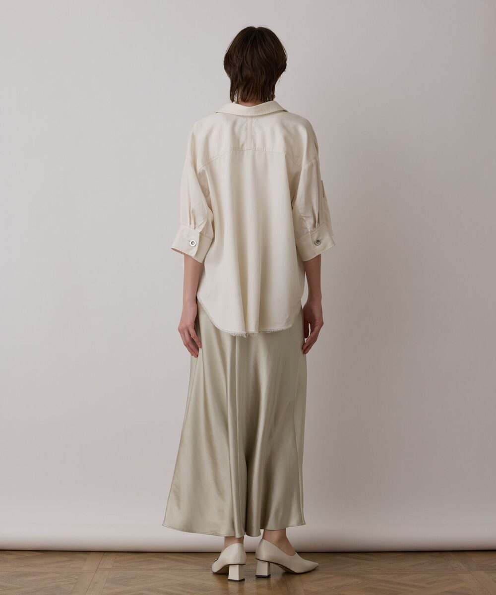 GRACE CONTINENTAL ハーフスリーブルーズシャツ 