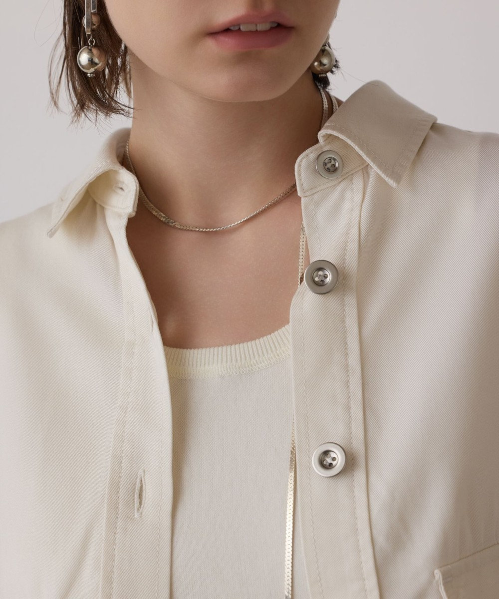 GRACE CONTINENTAL ハーフスリーブルーズシャツ