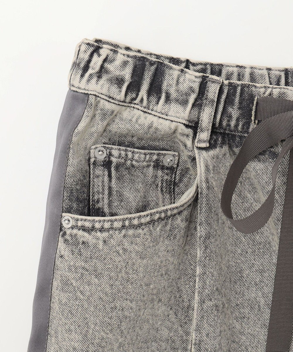 GRACE CONTINENTAL デニムワイドイージーパンツ 