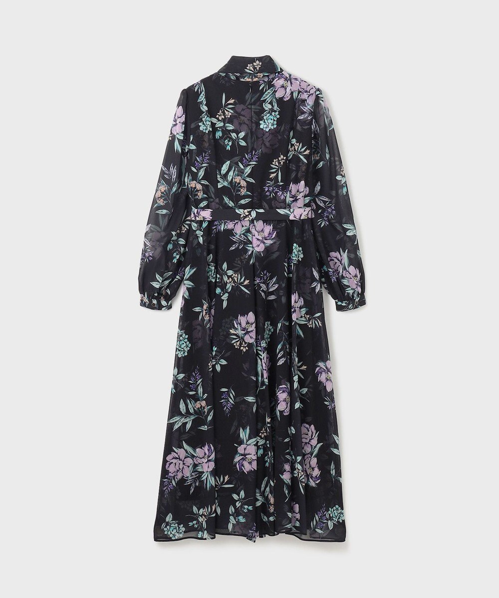 GRACE CONTINENTAL フラワーレイヤーワンピース 