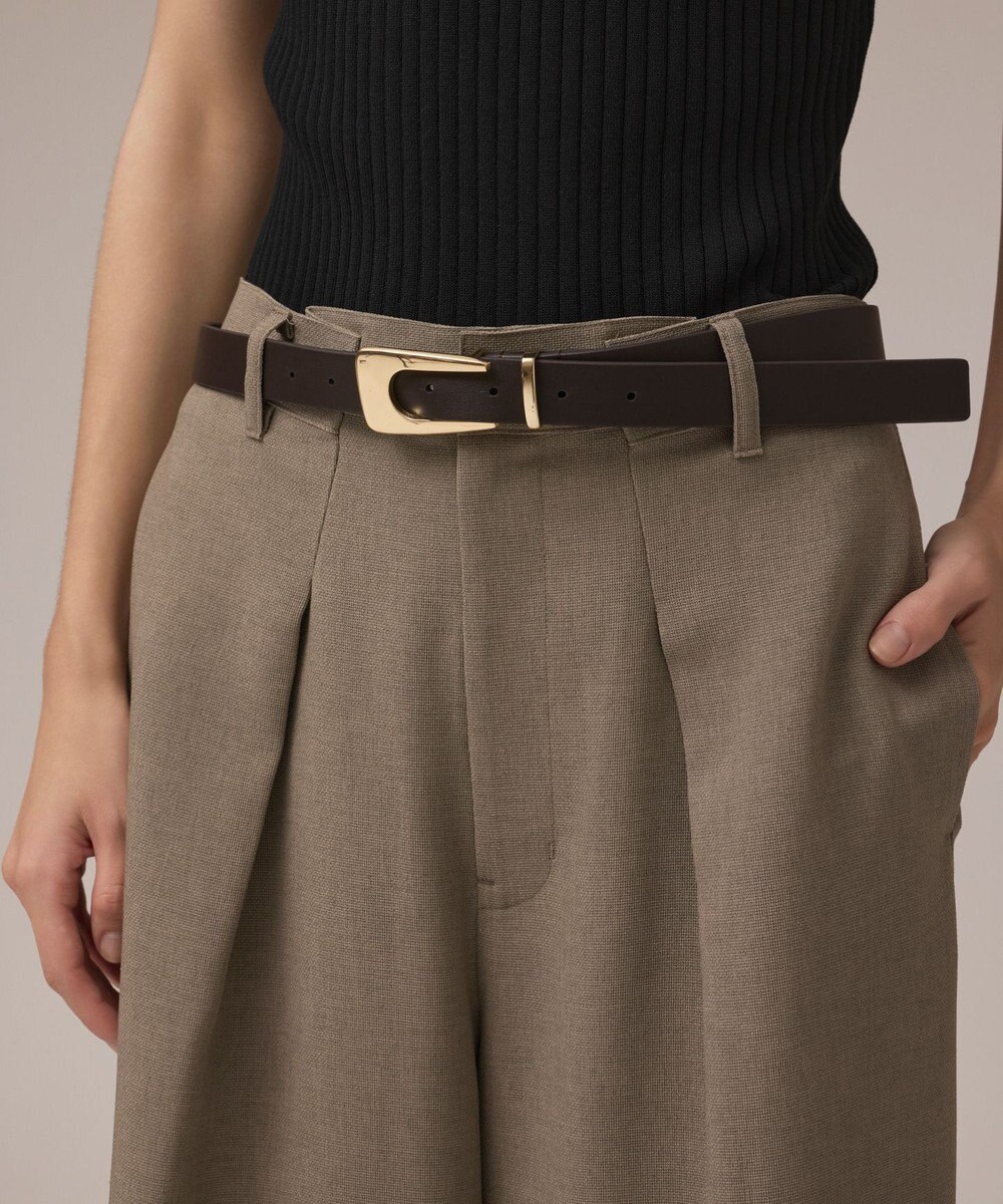 GRACE CONTINENTAL ボリュームバックルベルト 