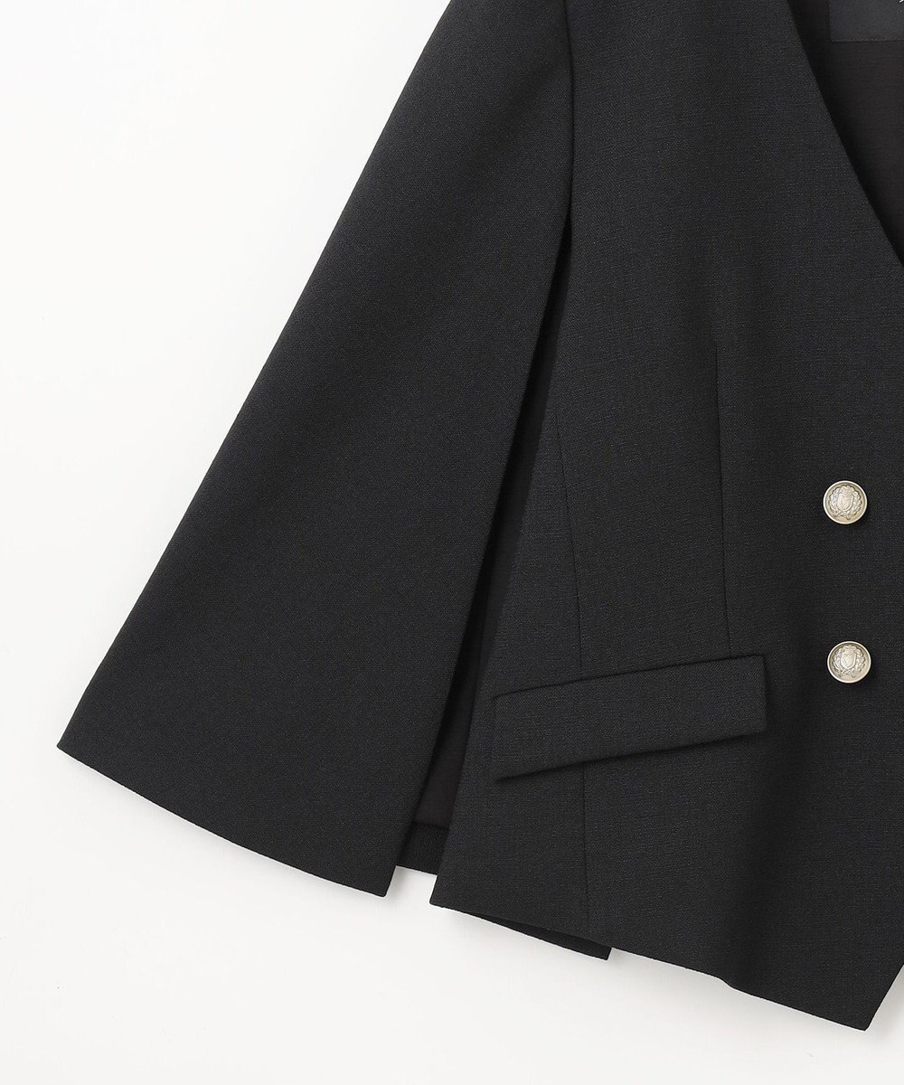 GRACE CONTINENTAL ケープスリーブジャケット 