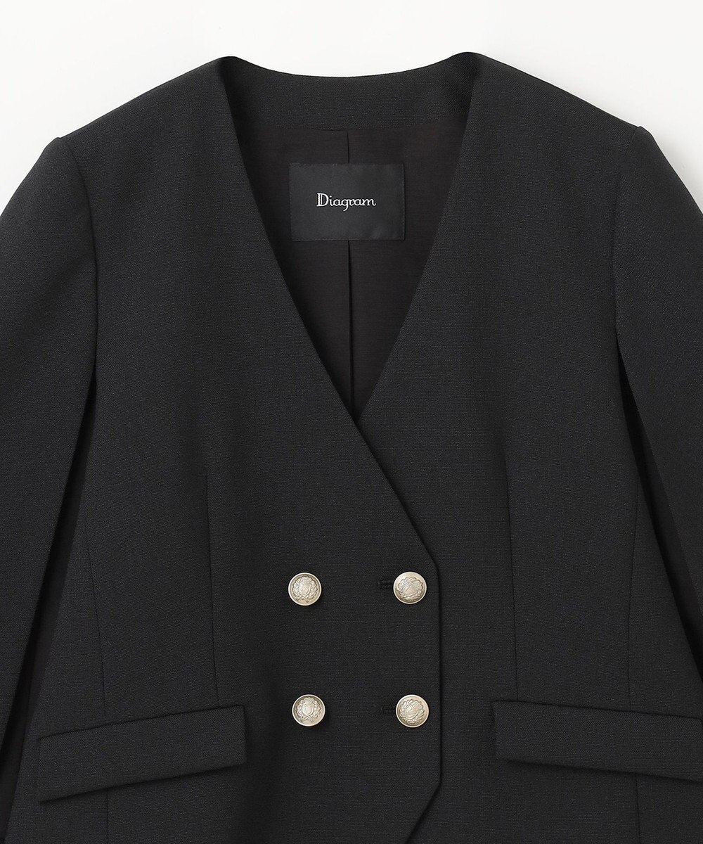 GRACE CONTINENTAL ケープスリーブジャケット 