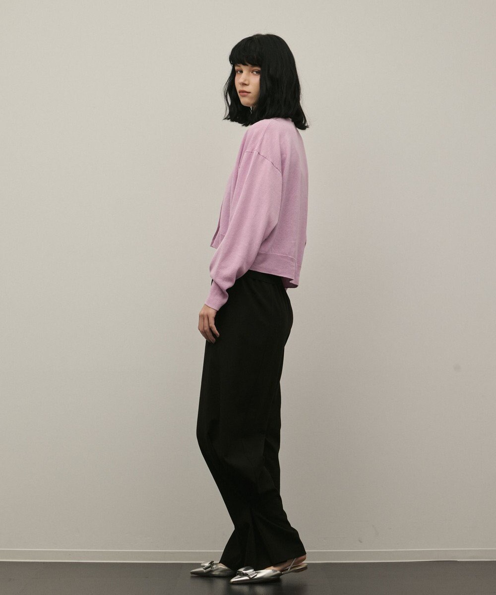 GRACE CONTINENTAL スリーブスリットニットカーディガン 