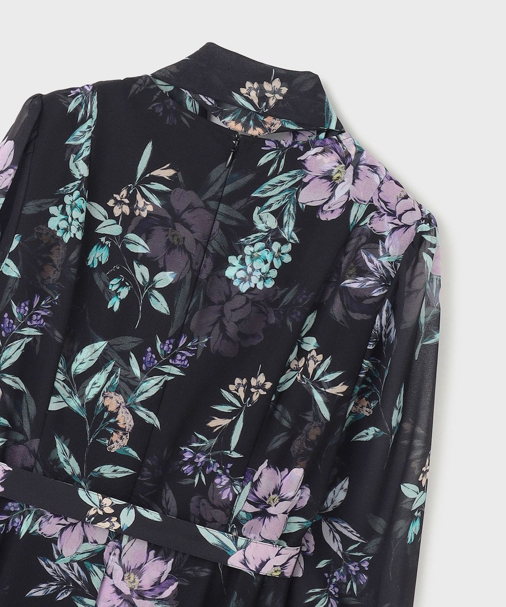 GRACE CONTINENTAL フラワーレイヤーワンピース