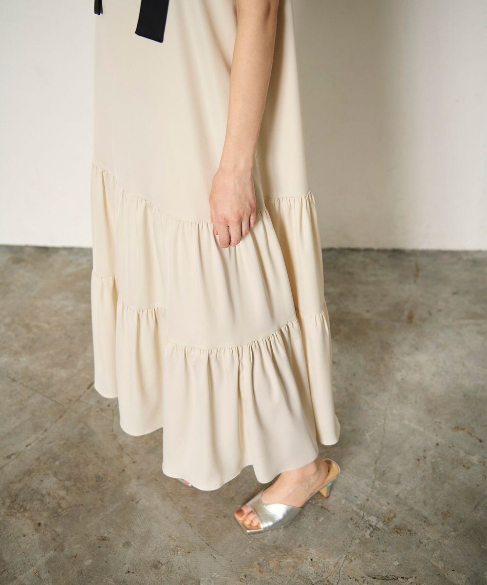 GRACE CONTINENTAL ティアードロングワンピース