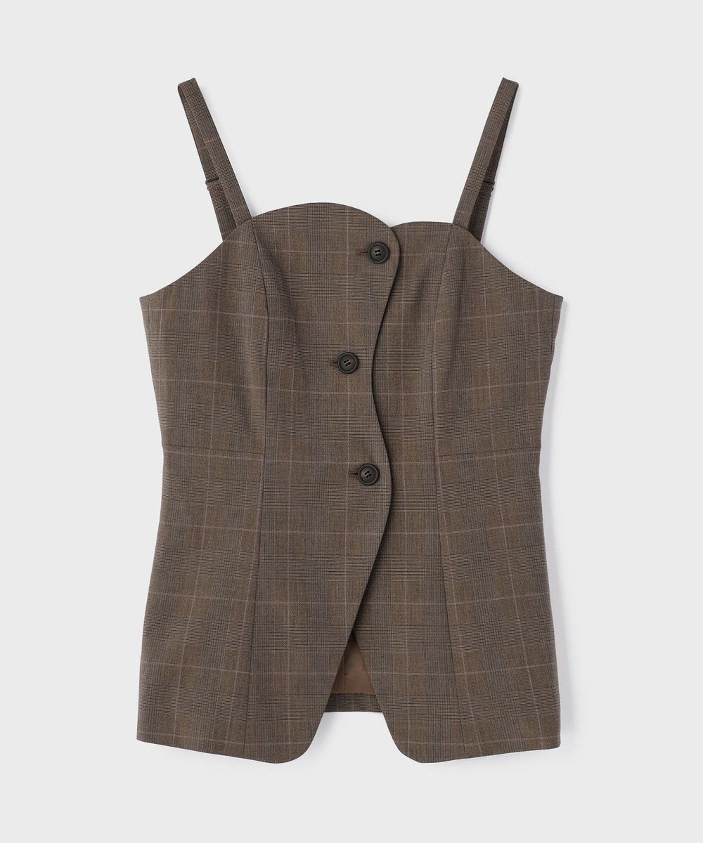 GRACE CONTINENTAL フロントウェーブキャミ 