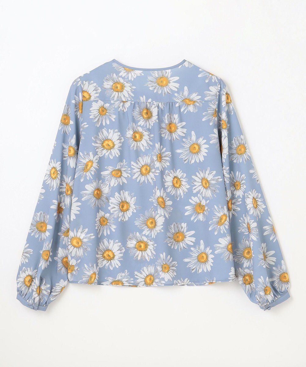 GRACE CONTINENTAL マーガレットフラワープリントブラウス 