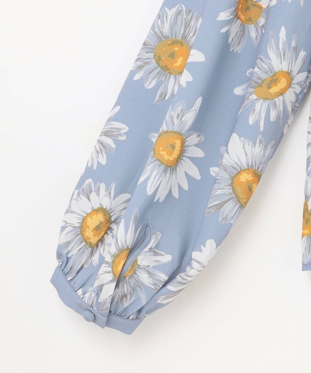 GRACE CONTINENTAL マーガレットフラワープリントブラウス 