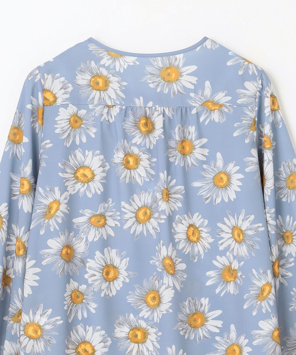 GRACE CONTINENTAL マーガレットフラワープリントブラウス 