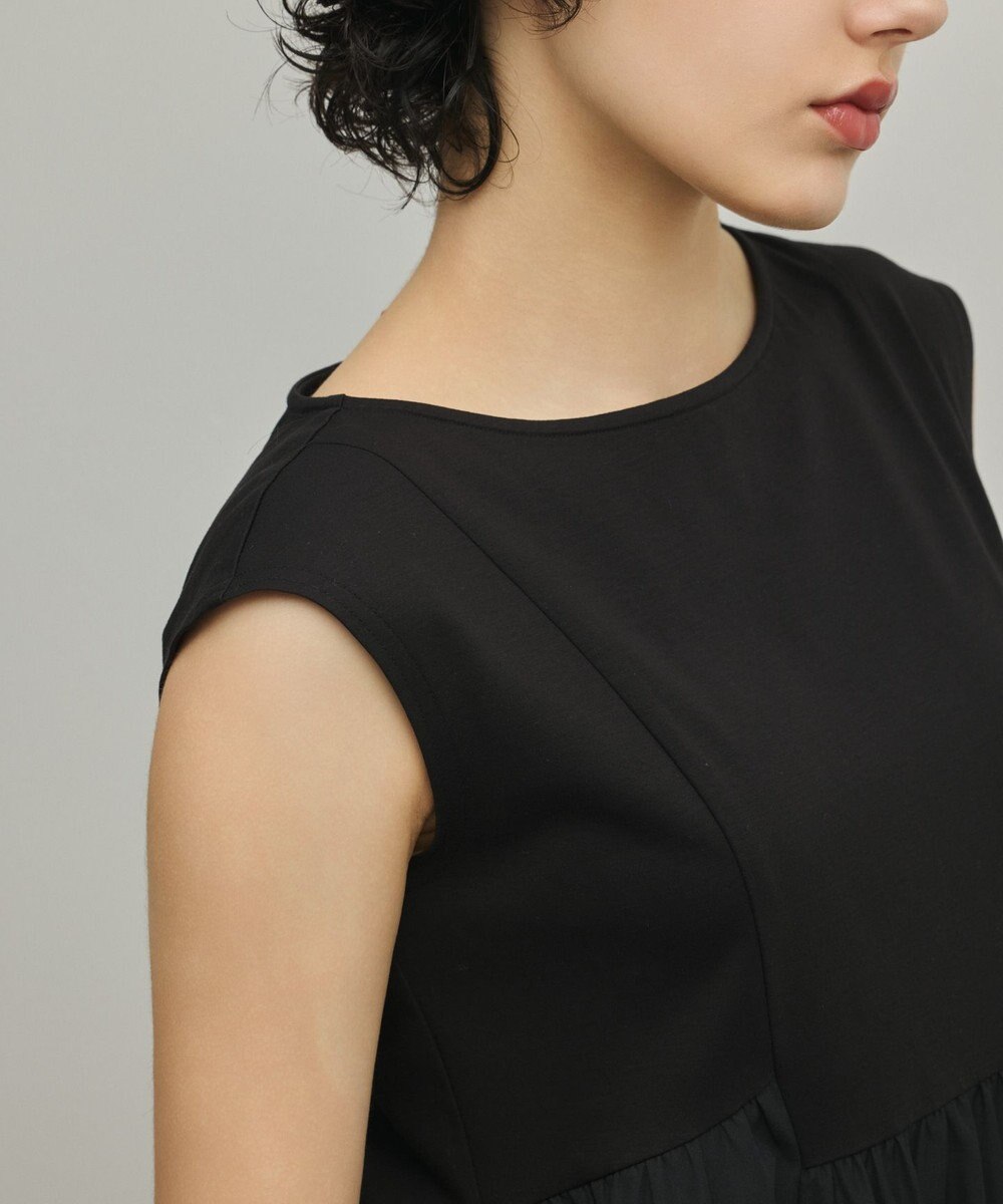 GRACE CONTINENTAL フレア切替カットトップ 